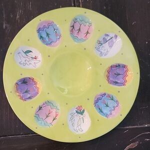 Easter Egg Decorative Plate